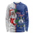 Cape Verde Christmas Long Sleeve Shirt Black Santa Felix Natal - Wonder Print Shop