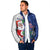 Cape Verde Christmas Padded Jacket Black Santa Felix Natal - Wonder Print Shop