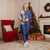 Cape Verde Christmas Pajama Set Black Santa Felix Natal - Wonder Print Shop