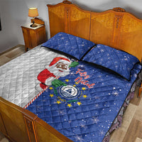 Cape Verde Christmas Quilt Bed Set Black Santa Felix Natal - Wonder Print Shop