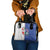 Cape Verde Christmas Shoulder Handbag Black Santa Felix Natal - Wonder Print Shop