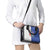 Cape Verde Christmas Shoulder Handbag Black Santa Felix Natal - Wonder Print Shop