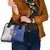 Cape Verde Christmas Shoulder Handbag Black Santa Felix Natal - Wonder Print Shop
