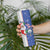 Cape Verde Christmas Skinny Tumbler Black Santa Felix Natal - Wonder Print Shop