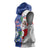 Cape Verde Christmas Sleeveless Hoodie Black Santa Felix Natal - Wonder Print Shop