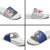 Cape Verde Christmas Slide Sandals Black Santa Felix Natal - Wonder Print Shop