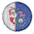 Cape Verde Christmas Spare Tire Cover Black Santa Felix Natal - Wonder Print Shop