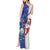 Cape Verde Christmas Tank Maxi Dress Black Santa Felix Natal - Wonder Print Shop