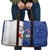 Cape Verde Christmas Travel Bag Black Santa Felix Natal - Wonder Print Shop