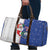 Cape Verde Christmas Travel Bag Black Santa Felix Natal - Wonder Print Shop