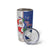 Cape Verde Christmas Tumbler Cup Black Santa Felix Natal - Wonder Print Shop