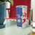 Cape Verde Christmas Tumbler Cup Black Santa Felix Natal - Wonder Print Shop