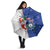Cape Verde Christmas Umbrella Black Santa Felix Natal - Wonder Print Shop