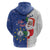 Cape Verde Christmas Zip Hoodie Black Santa Felix Natal - Wonder Print Shop
