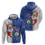 Cape Verde Christmas Zip Hoodie Black Santa Felix Natal - Wonder Print Shop