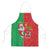 Burkina Faso Christmas Apron Black Santa Joyeux Noel - Wonder Print Shop