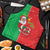 Burkina Faso Christmas Apron Black Santa Joyeux Noel - Wonder Print Shop