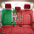 Burkina Faso Christmas Back Car Seat Cover Black Santa Joyeux Noel - Wonder Print Shop