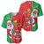 Burkina Faso Christmas Baseball Jersey Black Santa Joyeux Noel - Wonder Print Shop