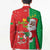 Burkina Faso Christmas Blazer Black Santa Joyeux Noel - Wonder Print Shop