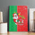 Burkina Faso Christmas Canvas Wall Art Black Santa Joyeux Noel - Wonder Print Shop