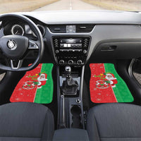 Burkina Faso Christmas Car Mats Black Santa Joyeux Noel - Wonder Print Shop
