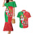 Burkina Faso Christmas Couples Matching Mermaid Dress and Hawaiian Shirt Black Santa Joyeux Noel - Wonder Print Shop