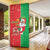 Burkina Faso Christmas Door Cover Black Santa Joyeux Noel - Wonder Print Shop
