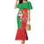 Burkina Faso Christmas Family Matching Mermaid Dress and Hawaiian Shirt Black Santa Joyeux Noel - Wonder Print Shop