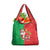 Burkina Faso Christmas Grocery Bag Black Santa Joyeux Noel - Wonder Print Shop