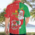 Burkina Faso Christmas Hawaiian Shirt Black Santa Joyeux Noel - Wonder Print Shop