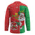 Burkina Faso Christmas Hockey Jersey Black Santa Joyeux Noel - Wonder Print Shop