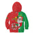 Burkina Faso Christmas Kid Hoodie Black Santa Joyeux Noel - Wonder Print Shop