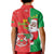 Burkina Faso Christmas Kid Polo Shirt Black Santa Joyeux Noel - Wonder Print Shop