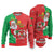 Burkina Faso Christmas Ugly Christmas Sweater Black Santa Joyeux Noel - Wonder Print Shop