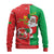 Burkina Faso Christmas Ugly Christmas Sweater Black Santa Joyeux Noel - Wonder Print Shop