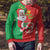 Burkina Faso Christmas Ugly Christmas Sweater Black Santa Joyeux Noel - Wonder Print Shop