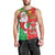 Burkina Faso Christmas Men Tank Top Black Santa Joyeux Noel - Wonder Print Shop