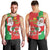 Burkina Faso Christmas Men Tank Top Black Santa Joyeux Noel - Wonder Print Shop