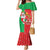 Burkina Faso Christmas Mermaid Dress Black Santa Joyeux Noel - Wonder Print Shop