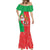 Burkina Faso Christmas Mermaid Dress Black Santa Joyeux Noel - Wonder Print Shop