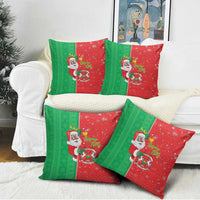 Burkina Faso Christmas Pillow Cover Black Santa Joyeux Noel - Wonder Print Shop