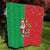 Burkina Faso Christmas Quilt Black Santa Joyeux Noel - Wonder Print Shop