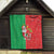 Burkina Faso Christmas Quilt Black Santa Joyeux Noel - Wonder Print Shop