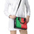 Burkina Faso Christmas Shoulder Handbag Black Santa Joyeux Noel - Wonder Print Shop