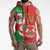 Burkina Faso Christmas Sleeveless Hoodie Black Santa Joyeux Noel - Wonder Print Shop