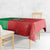 Burkina Faso Christmas Tablecloth Black Santa Joyeux Noel - Wonder Print Shop