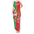 Burkina Faso Christmas Tank Maxi Dress Black Santa Joyeux Noel - Wonder Print Shop