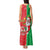 Burkina Faso Christmas Tank Maxi Dress Black Santa Joyeux Noel - Wonder Print Shop