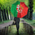 Burkina Faso Christmas Umbrella Black Santa Joyeux Noel - Wonder Print Shop